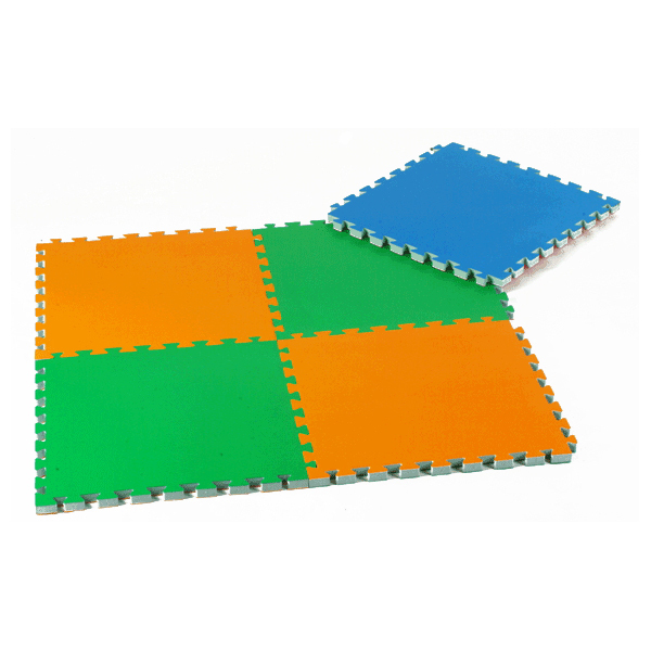 놀이방매트/조립식 칼라매트 100x100x1cm (고경도)