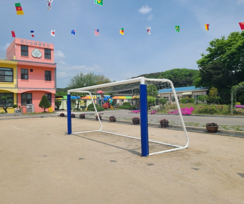 축구골대 기둥보호대 <br> (도마산 초등학교)