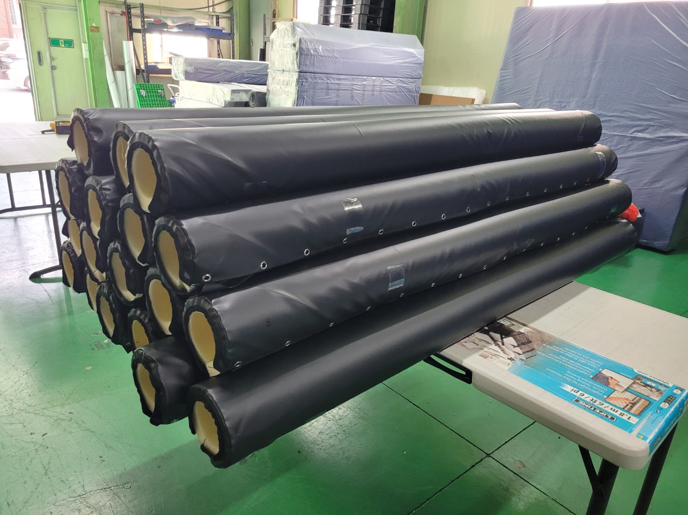 풋살골대 기둥보호대 풋살장 기둥안전매트 <br> (파주 조리읍 풋살클럽)