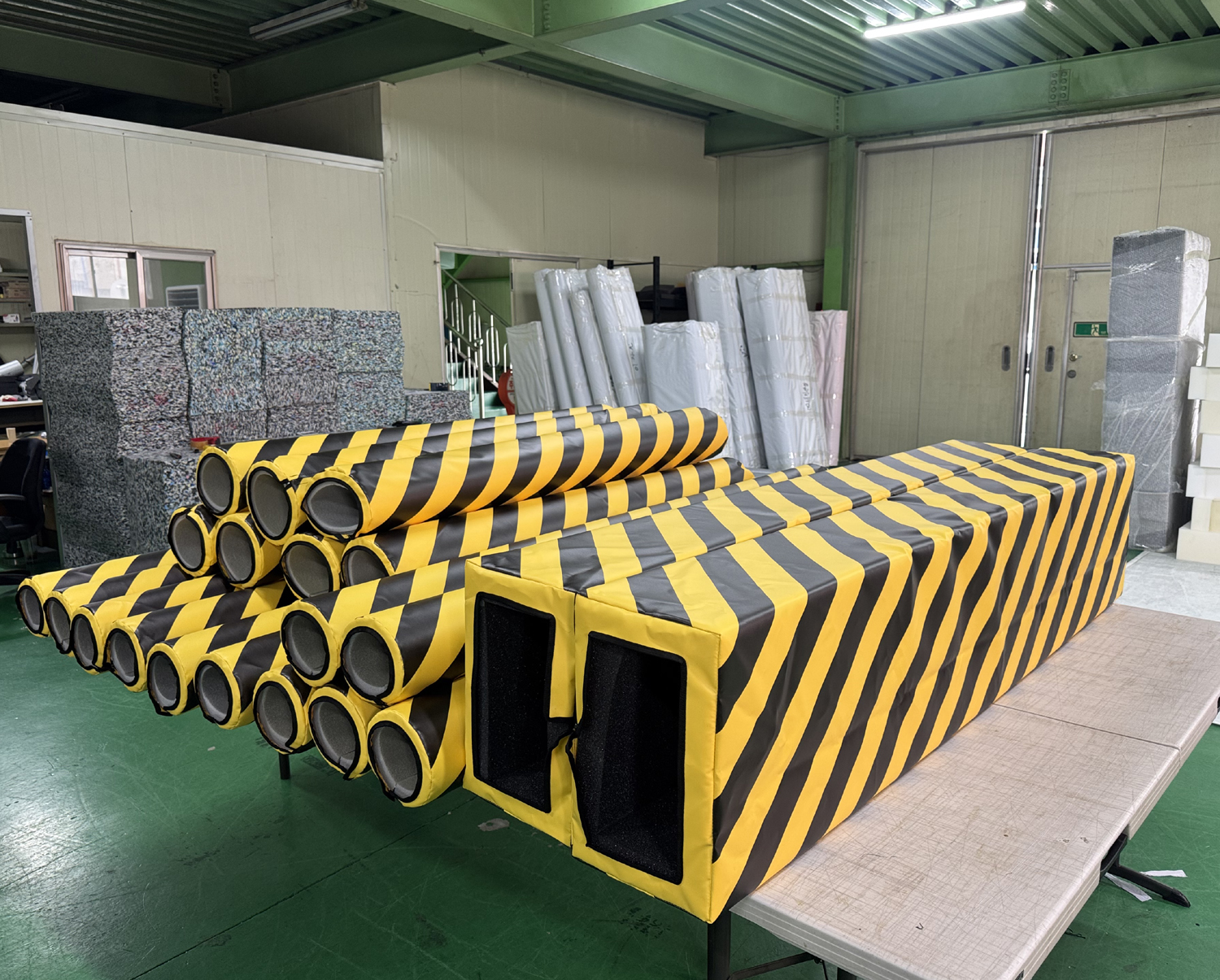 물류창고 기둥보호대 <br> (울산 남구 물류창고)