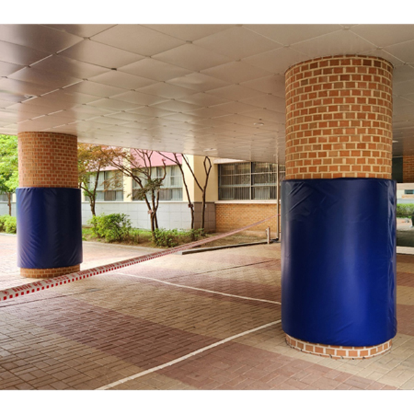 학교 원기둥보호대 필로티기둥보호대