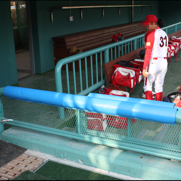 야구장 기둥보호대 덕아웃 기둥안전매트